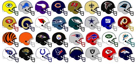 Printable Nfl Helmet Logos