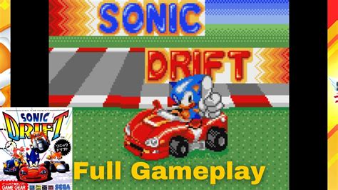 Sonic Drift Game Gear Full Gameplay!!! - Sonic Origins - YouTube