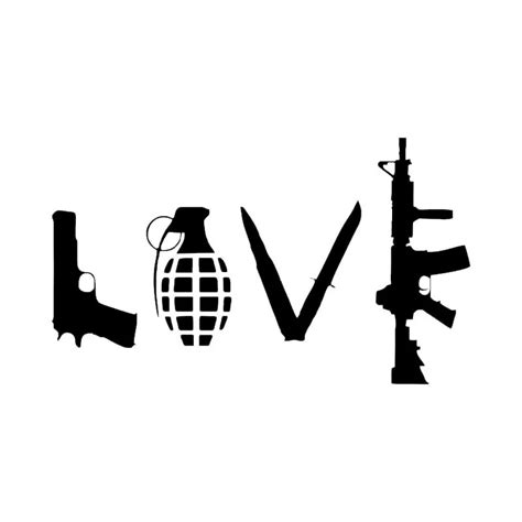 Gun Personality Car Sticker Field Shooter Car Sticker Military Supplies Image Design Car Wall ...