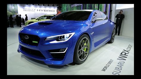 Subaru WRX Concept - 2013 New York Auto Show - YouTube