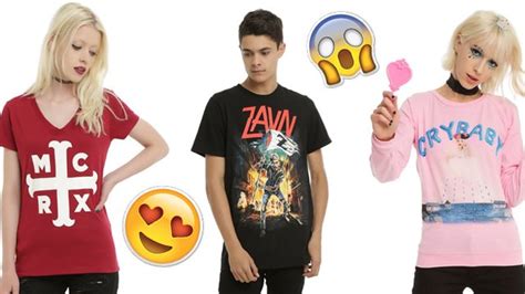 10 Essential Pieces Of Band Merch For Hot Topic Trash - PopBuzz