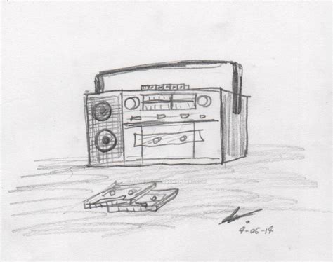 Old tape recorder by JamesPumita on DeviantArt