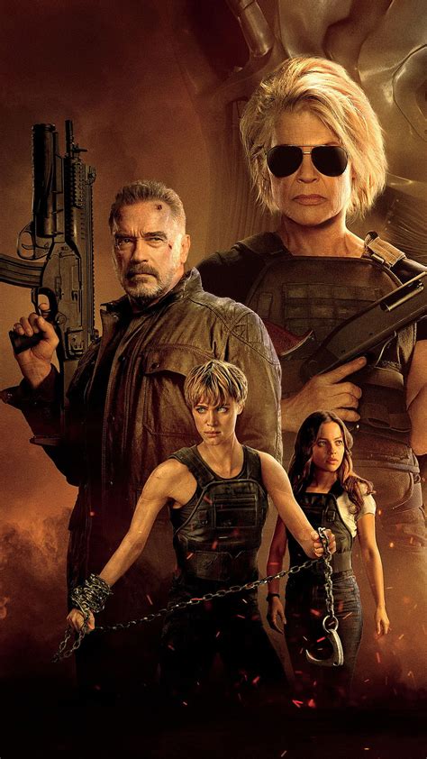 1366x768px, 720P Free download | Linda Hamilton & Arnold Schwarzenegger In Terminator Dark Fate ...
