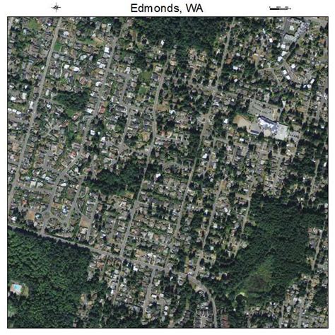 Aerial Photography Map of Edmonds, WA Washington