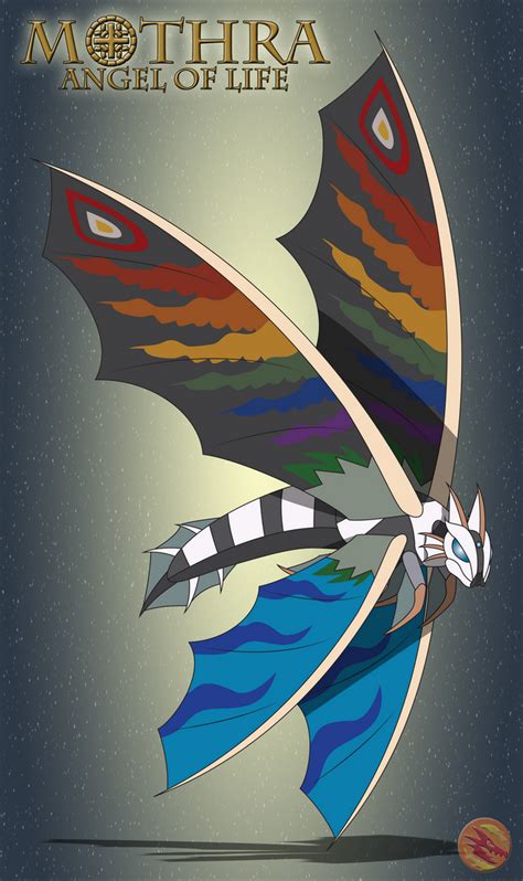 Angel of Life - AQUA MOTHRA by Daizua123 on DeviantArt