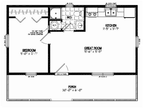 14 X 40 House Plans New 14x40 House Floor Plans | Shed house plans ...