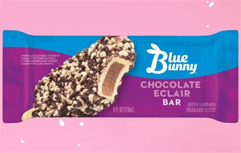 Blue Bunny - Chocolate Eclair Ice Cream Bar - Super Star Ice Cream