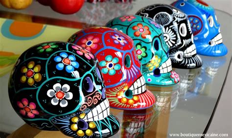 Magasin Mexicain: Tete de Mort Mexicaine Calavera Mexicaine