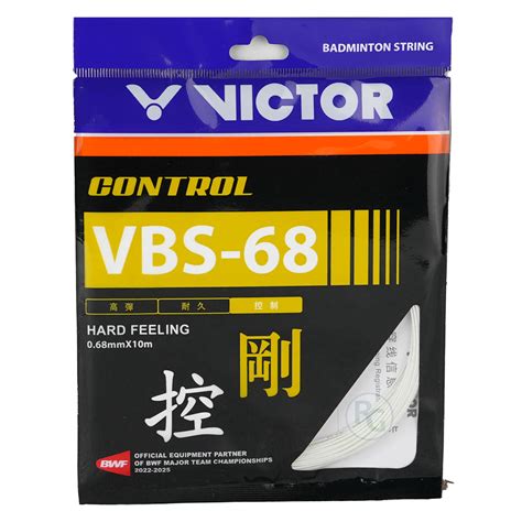 Victor VBS-68 Badminton String (White) | RacquetGuys