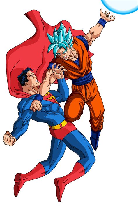 Goku vs Superman 2 by JacenWade on DeviantArt