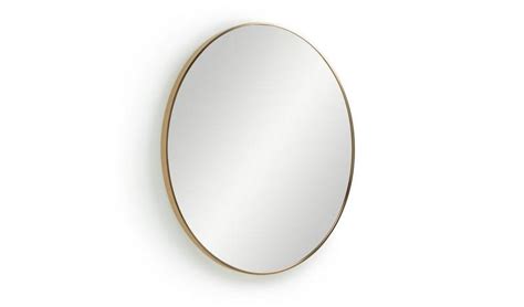 Buy Habitat Katun Metal Round Wall Mirror - Gold | Wall mirrors | Habitat