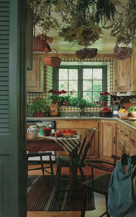 Vintage Country Living: A Farmhouse Kitchen | Vintage farmhouse kitchen ...