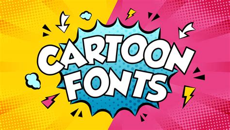 Cartoon Font SVG