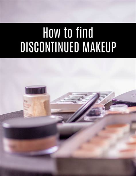 How to Find Discontinued Makeup and Other Items