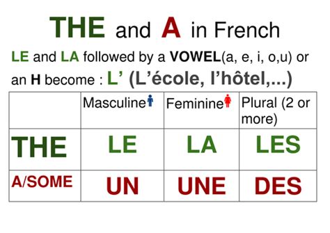 ARTICLES IN FRENCH | Teaching Resources