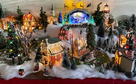 Miniature Christmas Village - my home of all seasons