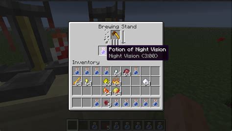 Minecraft Potion Of Night Vision