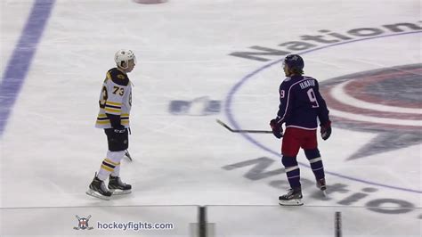 Charlie McAvoy vs. Artemi Panarin, March 12, 2019 - Boston Bruins vs. Columbus Blue Jackets