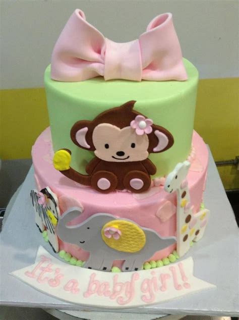 Baby animals cake, Sugarnomics Cake Studio Guam Baby Shower Cakes, Baby ...