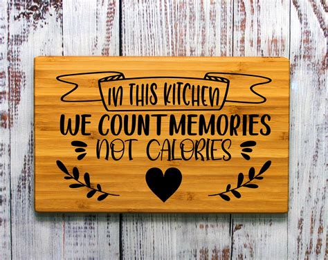 Cutting Board Quotes SVG Bundle 6 Designs Cutting Board - Etsy