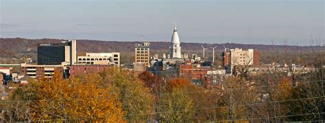 Lafayette, Indiana Skyline Panorama | On a late fall morning… | Flickr