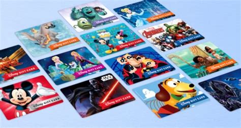 Over 60 Disney Gift Card Designs on ShopDisney Make Christmas Shopping ...