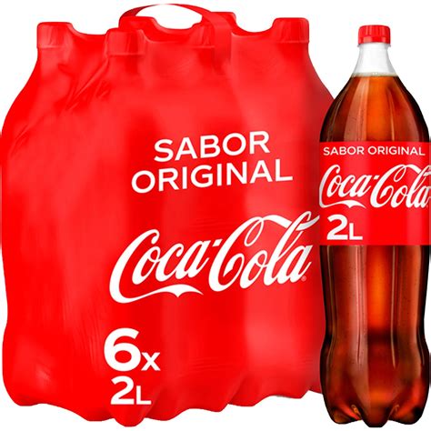 Original refresco de cola pack 6 botella 2 l · COCA-COLA · Supermercado ...