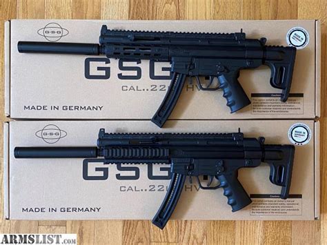 ARMSLIST - For Sale: FACTORY NEW GSG 16 22lr rifle - made in germany