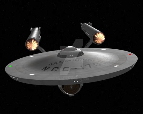 TOS Enterprise by trekmodeler on DeviantArt