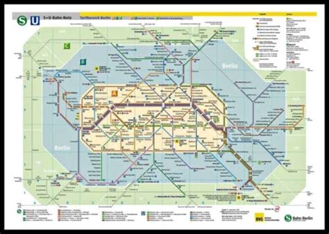 Öffentlichen Nahverkehr und Tarifzonen ABC Berlin