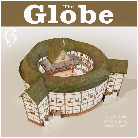 ArtStation - The Globe Theatre - Elizabethan Theatre - William Shakespeare Theatre - Project ...