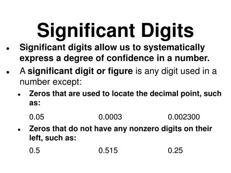 PPT - Significant Digits PowerPoint Presentation, free download - ID:1711718