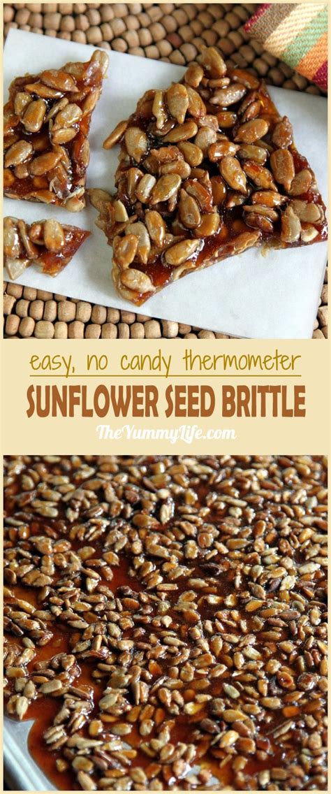 Easy Sunflower Seed Brittle | Recipe in 2023 | Brittle recipes ...