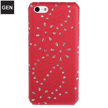 GENx iPhone 5C Bling Case - Red