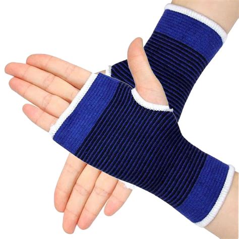 1Pair=2Pcs Flexible hand belt Palm Wrist Hand Support Glove Elastic Brace Sleeve Sports Bandage ...