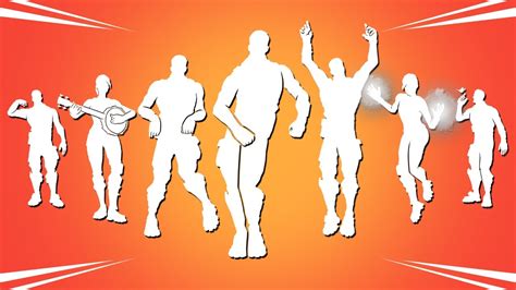 Top 50 Popular Fortnite Dances & Emotes! (Jiggle Jiggle, The Dip, Starfire's Flourish, Jug Band ...