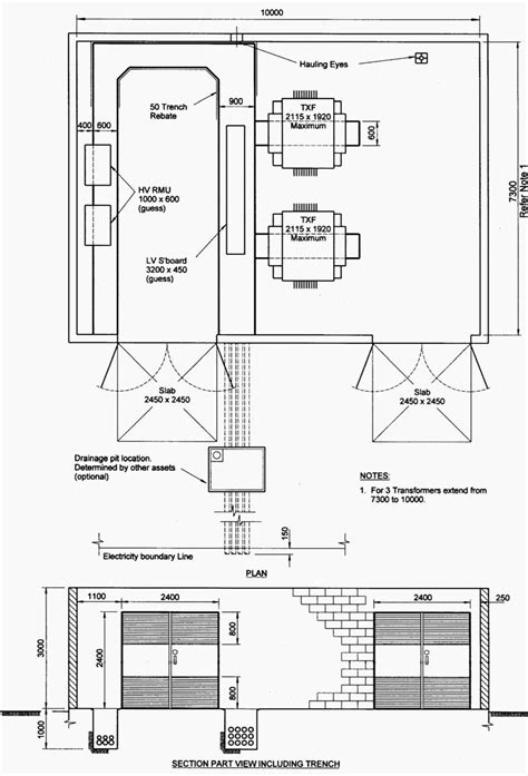 Substation Transformer Diagram