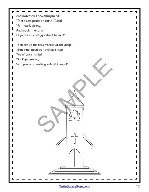 Christmas Bells Poetry Analysis and Print Copywork | Made By Teachers