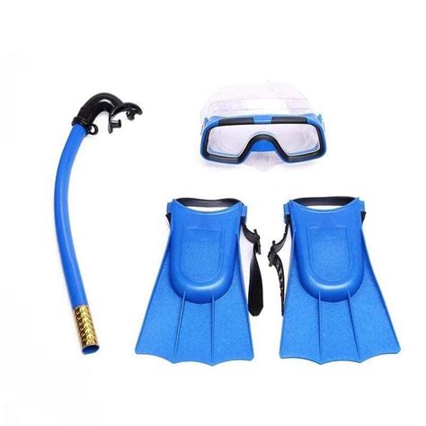 AOTU Kids Swimming Flippers Snorkel Set | Snorkel set, Snorkel mask ...