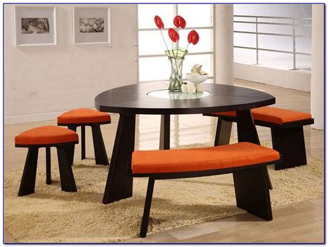 Round Dining Table With Bench Seating - Bench : Home Design Ideas #qbn1o8B5Q4108310