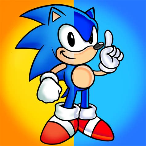 Classic Sonic FREE-TO-USE Artwork by Amitzy on Newgrounds