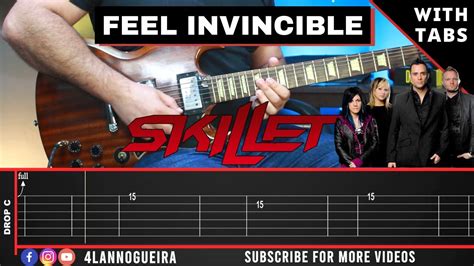 Feel Invincible - Skillet (Guitar Cover With Tabs) - YouTube