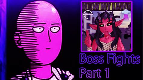 Most Basic Mow My Lawn 2 Boss Fights, (level 1,5,10,30 Bosses) - YouTube