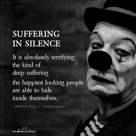 Suffering In Silence Quotes - ShortQuotes.cc