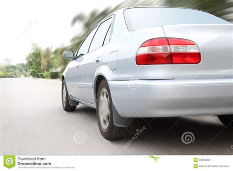 Speed driving a car stock image. Image of drive, track - 50903209