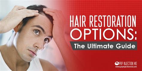 Hair Restoration Options | PRP Injections for Hair Loss