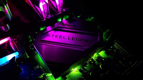 ASRock Steel Legend Wallpaper