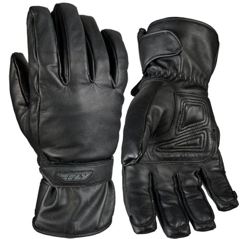 Fly Racing Rumble CW Leather Mens Snowmobile Glove | Snowmobile gloves ...