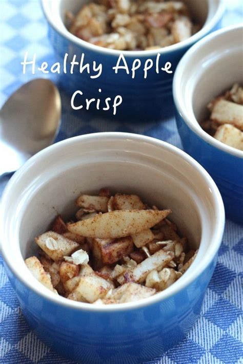 Healthy Apple Crisp