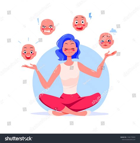 Young Girl Sitting Lotus Yoga Asana Stock Vector (Royalty Free) 1746179993 | Shutterstock